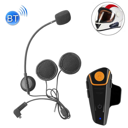 BT-S2 Single 2.4GHz Bluetooth V3.0 Interphone Headsets for Motorcycle Helmet, Auto Answering, Support FM, Intercom Distance up to 1000m - Motorcycle Walkie Talkie by PMC Jewellery | Online Shopping South Africa | PMC Jewellery | Buy Now Pay Later Mobicred