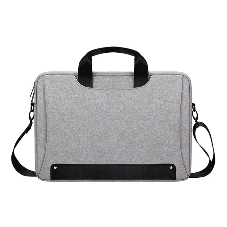 DJ08 Oxford Cloth Waterproof Wear-resistant Laptop Bag for 15.4 inch Laptops, with Concealed Handle & Luggage Tie Rod & Adjustable Shoulder Strap (Grey) - 15 inch by PMC Jewellery | Online Shopping South Africa | PMC Jewellery | Buy Now Pay Later Mobicred