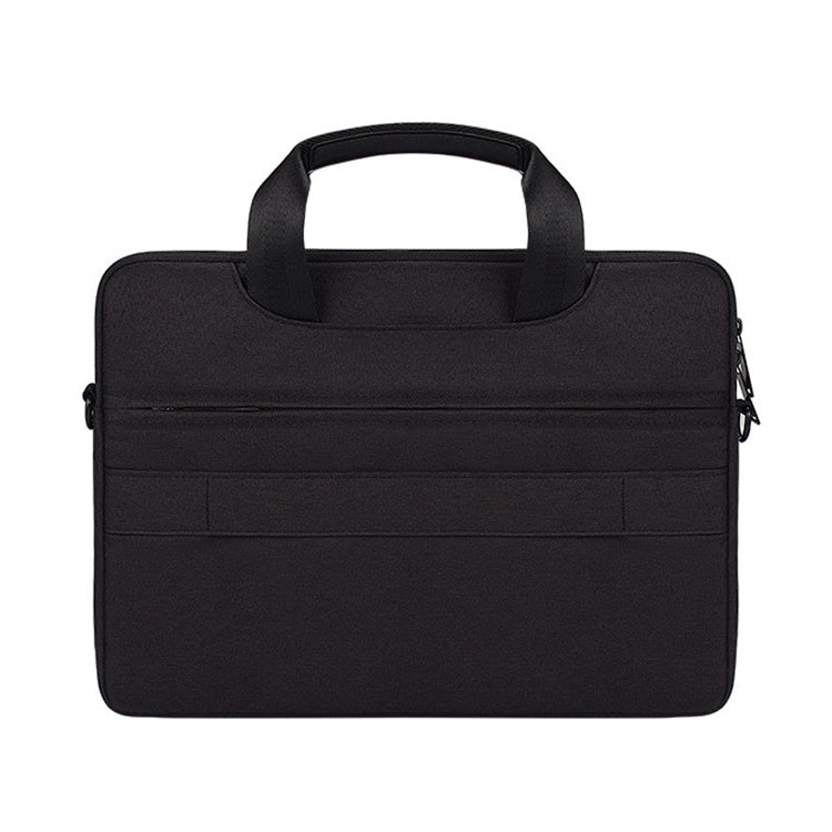 DJ08 Oxford Cloth Waterproof Wear-resistant Laptop Bag for 15.6 inch Laptops, with Concealed Handle & Luggage Tie Rod & Adjustable Shoulder Strap (Black) - 15 inch by PMC Jewellery | Online Shopping South Africa | PMC Jewellery | Buy Now Pay Later Mobicred