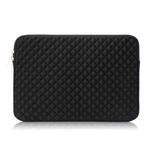 Diamond Texture Laptop Liner Bag, Size: 12-13 inch(Black) - 12.1 inch by PMC Jewellery | Online Shopping South Africa | PMC Jewellery | Buy Now Pay Later Mobicred