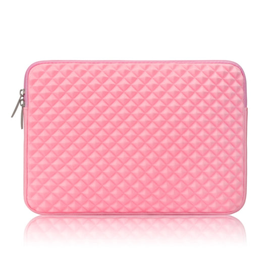 Diamond Texture Laptop Liner Bag, Size: 12-13 inch(Pink) - 12.1 inch by PMC Jewellery | Online Shopping South Africa | PMC Jewellery | Buy Now Pay Later Mobicred