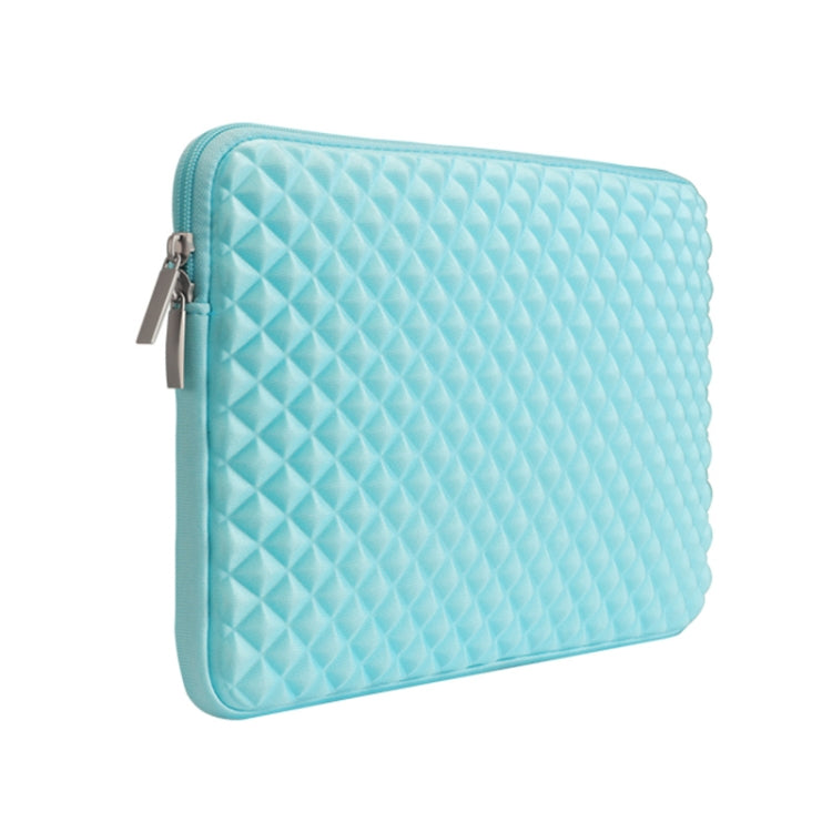 Diamond Texture Laptop Liner Bag, Size: 13.3 inch (Mint Green) - 13.3 inch by PMC Jewellery | Online Shopping South Africa | PMC Jewellery | Buy Now Pay Later Mobicred