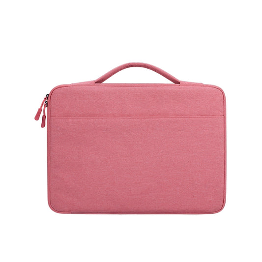 Oxford Cloth Waterproof Laptop Handbag for 15.6 inch Laptops, with Trunk Trolley Strap(Pink) - 15.6 - 17 inch by PMC Jewellery | Online Shopping South Africa | PMC Jewellery | Buy Now Pay Later Mobicred