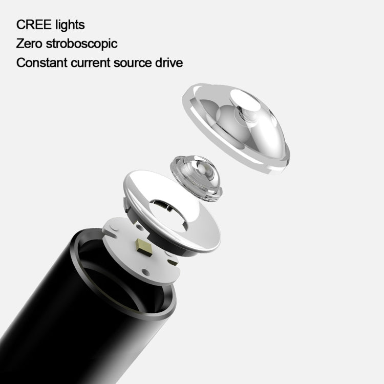 Original Xiaomi Youpin BEEBEST 10W Zoomable LED Flashlight, XP-L 1000 LM Portable LED Light with 4-levels Adjustable Brightness & 2-Modes(Black) - LED Flashlight by Xiaomi | Online Shopping South Africa | PMC Jewellery | Buy Now Pay Later Mobicred