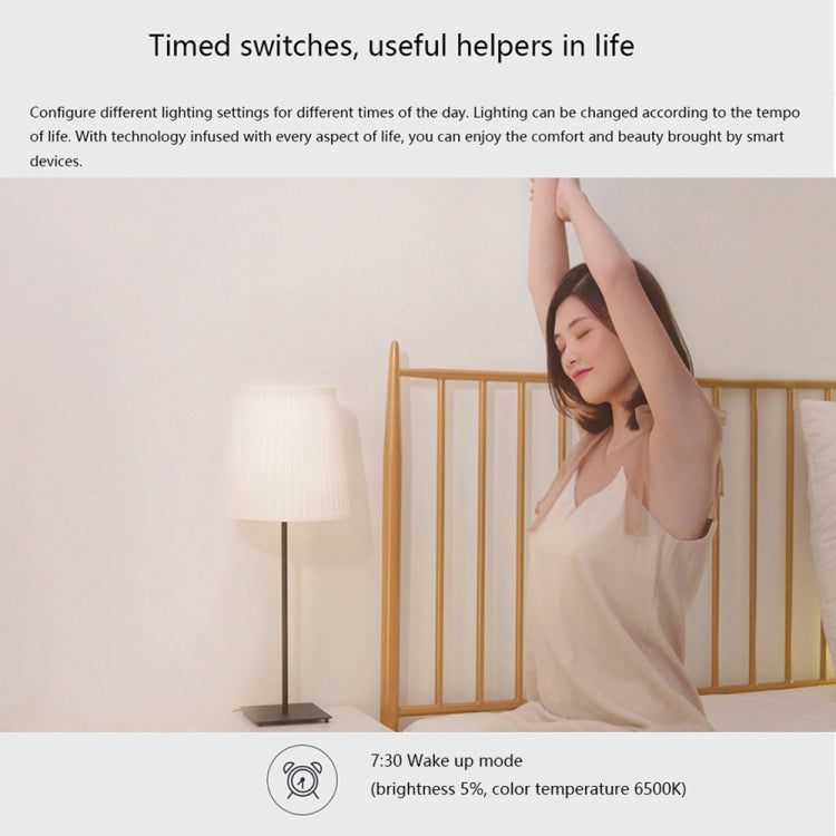 Original Xiaomi Youpin Aqara 9W E27 2700K-6500K 806LM LED Light Bulb, HomeKit APP Control(White) - LED Blubs & Tubes by Xiaomi | Online Shopping South Africa | PMC Jewellery | Buy Now Pay Later Mobicred