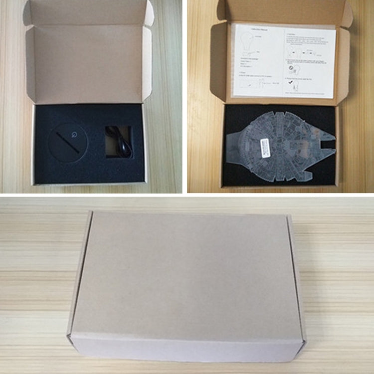 Fire Mask Shape 3D Colorful LED Vision Light Table Lamp, USB & Battery Version - free shipping - PMC TechLife - Order now!