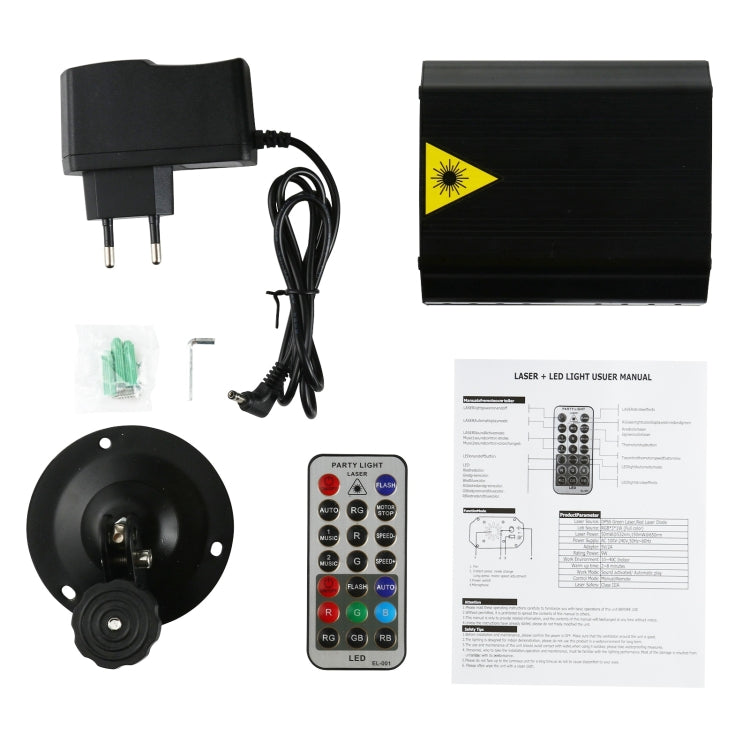 EMS-08 5V LED Snow Projection Laser Stage Light - Stage Lighting by PMc TechLife | Online Shopping South Africa | PMc TechLife | Buy Now Pay Later Mobicred