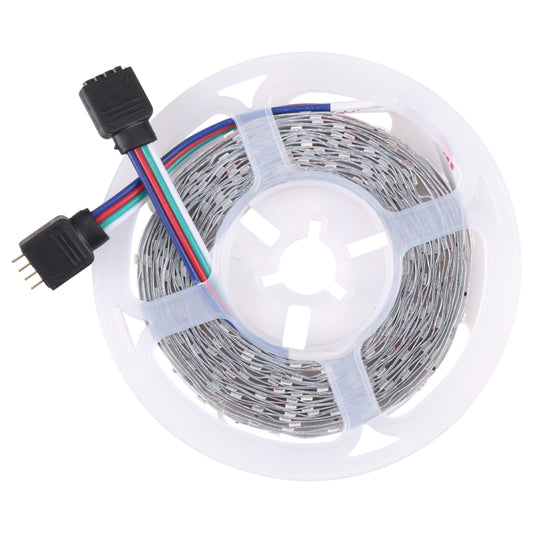 Bare Board 2835 SMD RGB LED Rope Light, 60 LED/m, Length: 5m, 12V 2A 100-240V, with 44-key Remote Control (UK Plug) - Bare Board Light by PMC Jewellery | Online Shopping South Africa | PMC Jewellery | Buy Now Pay Later Mobicred