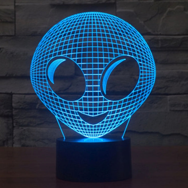 Alien Style 3D Touch Switch Control LED Light , 7 Color Discoloration Creative Visual Stereo Lamp Desk Lamp Night Light - Novelty Lighting by PMC TechLife | Online Shopping South Africa | PMC TechLife | Buy Now Pay Later Mobicred