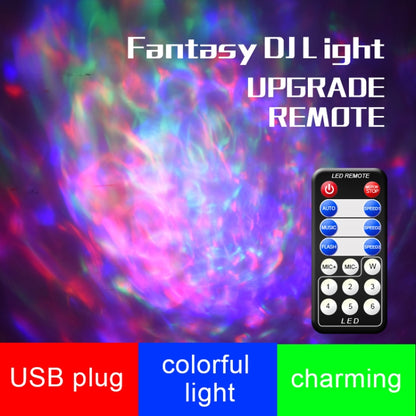 D75 4W The Fifth Generation Fantasy USB Charging Colorful Changing Crystal Magic Ball Stage Light LED DJ Atmosphere Light with Remote Control for Car, Disco DJ, KTV Club, Bar, Wedding, Home Party, DC 5V - Atmosphere lights by PMC Jewellery | Online Shopping South Africa | PMC Jewellery | Buy Now Pay Later Mobicred