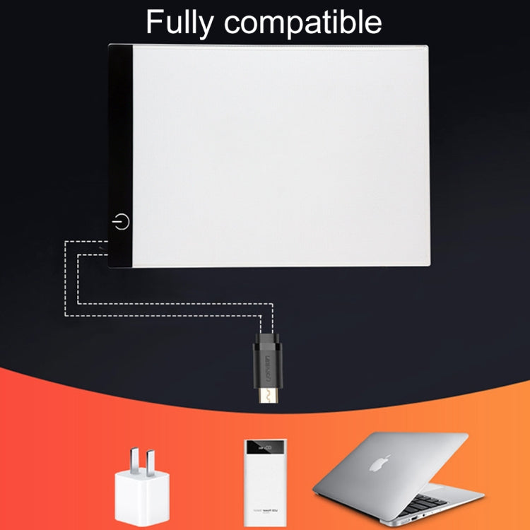 5W 3.5mm Ultra-thin USB A4 Paper LED Copy Pad Dimmable Digital Board Copy Desk Art Drawing Tracing Stencil Table Board -  by PMC Jewellery | Online Shopping South Africa | PMC Jewellery | Buy Now Pay Later Mobicred