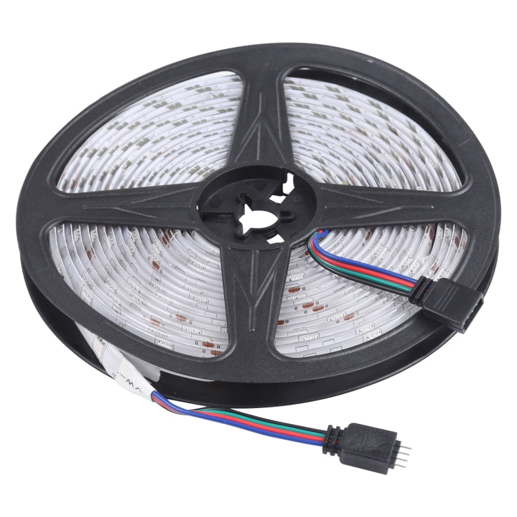 5m 150 LEDs SMD 5050 IP65 Waterproof Bluetooth RGB Light Strip with 24-keys Remote Control, EU Plug - free shipping - PMc TechLife - Order now!