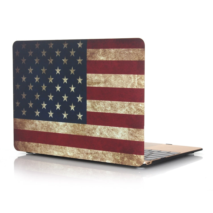 For MacBook Air 13.3 inch A1932 2018 / A2179 American Flag Laptop Water Stick Style Protective Case (2020) - MacBook Air Cases by PMC Jewellery | Online Shopping South Africa | PMC Jewellery | Buy Now Pay Later Mobicred