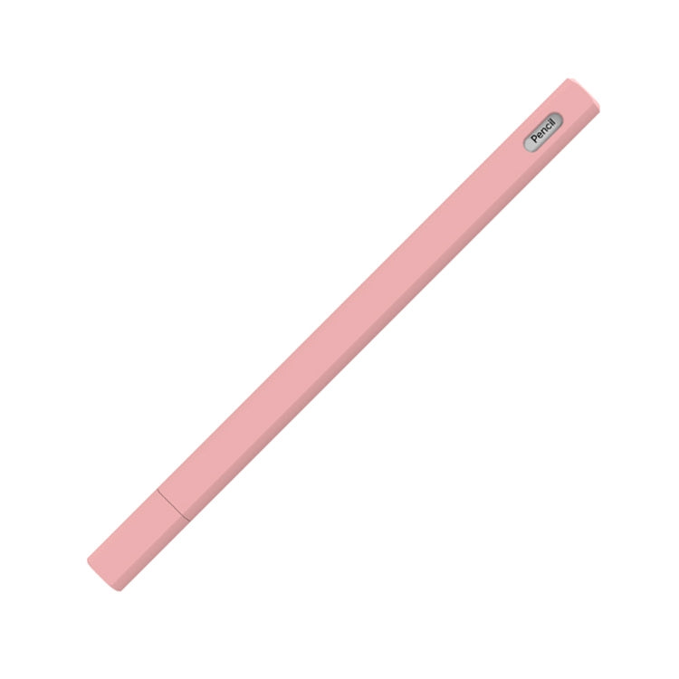 LOVE MEI For Apple Pencil 2 Triangle Shape Stylus Pen Silicone Protective Case Cover(Pink) - Pencil Accessories by LOVE MEI | Online Shopping South Africa | PMC Jewellery