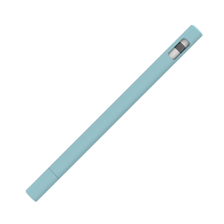 LOVE MEI For Apple Pencil 1 Triangle Shape Stylus Pen Silicone Protective Case Cover (Blue) - Pencil Accessories by LOVE MEI | Online Shopping South Africa | PMC TechLife