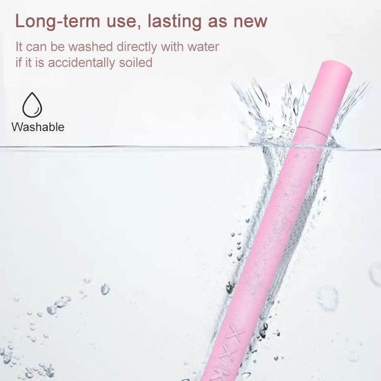 LOVE MEI For Apple Pencil 2 Middle Finger Shape Stylus Pen Silicone Protective Case Cover (Pink) - Pencil Accessories by LOVE MEI | Online Shopping South Africa | PMC Jewellery