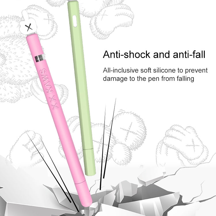 LOVE MEI For Apple Pencil 2 Middle Finger Shape Stylus Pen Silicone Protective Case Cover (Blue) - free shipping - PMC TechLife - Order now!