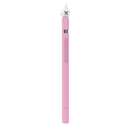 LOVE MEI For Apple Pencil 1 Middle Finger Shape Stylus Pen Silicone Protective Case Cover (Pink) - Pencil Accessories by LOVE MEI | Online Shopping South Africa | PMC Jewellery