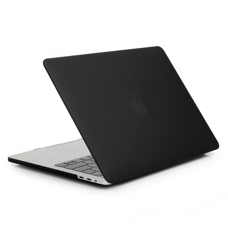 ENKAY Hat-Prince 2 in 1 Frosted Hard Shell Plastic Protective Case + US Version Ultra-thin TPU Keyboard Protector Cover for 2016 New MacBook Pro 13.3 inch with Touchbar (A1706)(Black) - MacBook Pro Cases by ENKAY | Online Shopping South Africa | PMC Jewellery | Buy Now Pay Later Mobicred