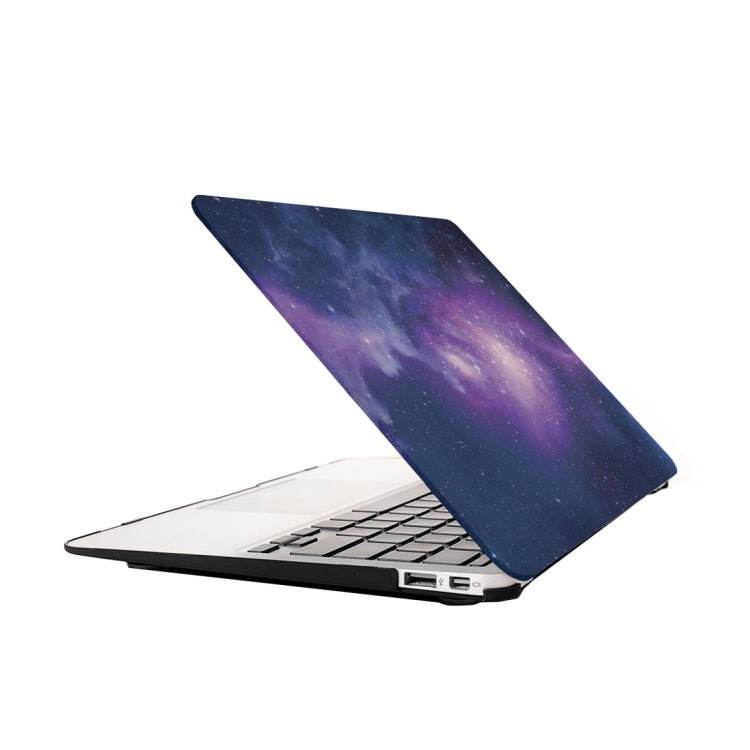 For Macbook Pro 15.4 inch Starry Sky Patterns Apple Laptop Water Decals PC Protective Case(Blue) - MacBook Pro Cases by PMC Jewellery | Online Shopping South Africa | PMC Jewellery | Buy Now Pay Later Mobicred