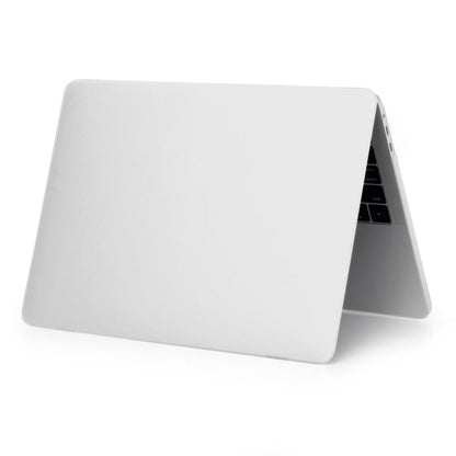 ENKAY Hat-Prince 2 in 1 Frosted Hard Shell Plastic Protective Case + Europe Version Ultra-thin TPU Keyboard Protector Cover for 2016 MacBook Pro 15.4 Inch with Touch Bar (A1707) (White) - MacBook Pro Cases by ENKAY | Online Shopping South Africa | PMC Jewellery | Buy Now Pay Later Mobicred