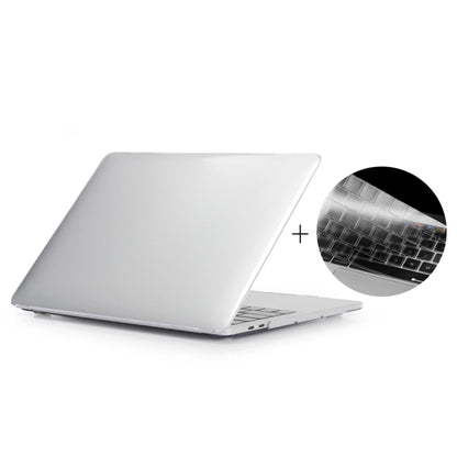 ENKAY Hat-Prince 2 in 1 Crystal Hard Shell Plastic Protective Case + Europe Version Ultra-thin TPU Keyboard Protector Cover for 2016 MacBook Pro 13.3 Inch with Touch Bar (A1706) (Transparent) - MacBook Pro Cases by ENKAY | Online Shopping South Africa | PMC Jewellery | Buy Now Pay Later Mobicred