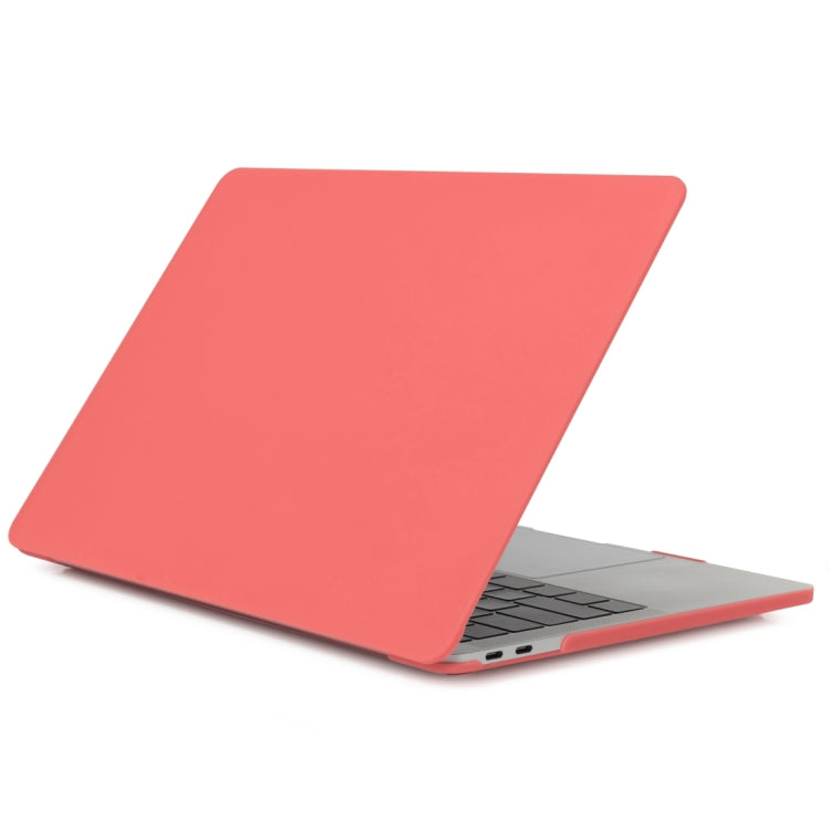 Laptop Frosted Style PC Protective Case for MacBook Pro 13.3 inch A1989 (2018) / A2159 / A2251 / A2289 / A2338(Coral Red) - MacBook Pro Cases by PMC Jewellery | Online Shopping South Africa | PMC Jewellery | Buy Now Pay Later Mobicred