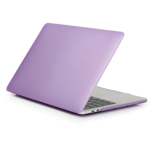 Laptop Frosted Style PC Protective Case for MacBook Pro 13.3 inch A1989 (2018) / A2159 / A2251 / A2289 / A2338(Purple) - MacBook Pro Cases by PMC Jewellery | Online Shopping South Africa | PMC Jewellery | Buy Now Pay Later Mobicred