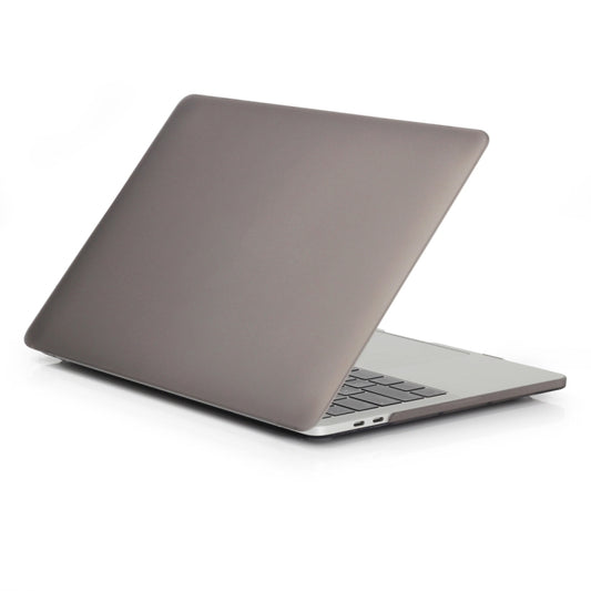 Laptop Frosted Style PC Protective Case for MacBook Pro 15.4 inch A1990 (2018)(Grey) - MacBook Pro Cases by PMC Jewellery | Online Shopping South Africa | PMC Jewellery | Buy Now Pay Later Mobicred