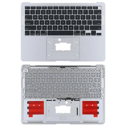 For Macbook Air 13 A2179 2020 C-side Cover + US Edition Key Board (Silver) - Bottom Cover by PMC Jewellery | Online Shopping South Africa | PMC Jewellery