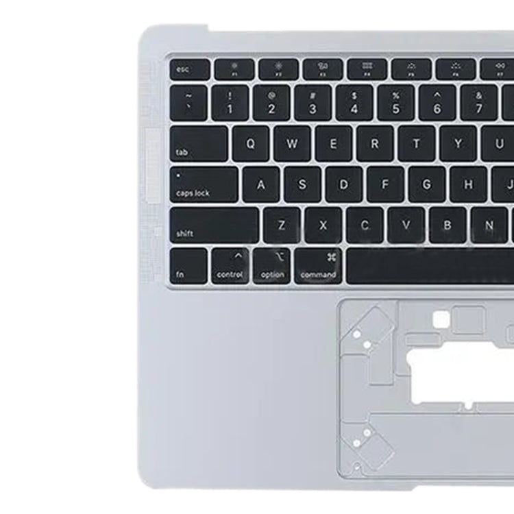 For Macbook Air 13 A2179 2020 C-side Cover + US Edition Key Board (Silver) - Bottom Cover by PMC Jewellery | Online Shopping South Africa | PMC Jewellery