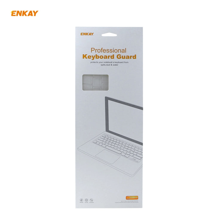 ENKAY TPU Keyboard Protector Cover for MacBook Pro 13.3 inch A1706 / A1989 / A2159 & Pro 15.4 inch A1707 / A1990 (withTouch Bar) , US Version - Keyboard Protector by ENKAY | Online Shopping South Africa | PMC Jewellery | Buy Now Pay Later Mobicred