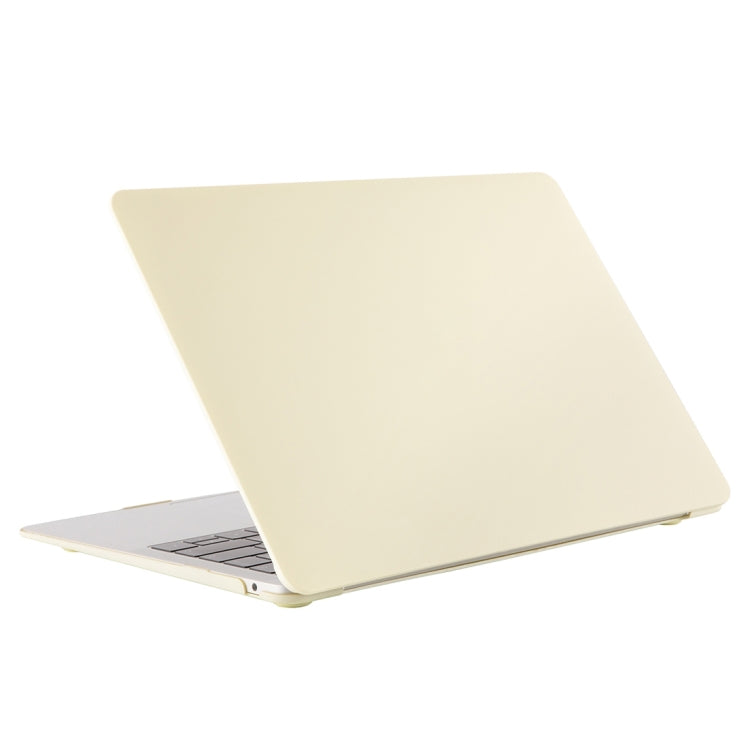 Cream Style Laptop Plastic Protective Case for MacBook Pro 15.4 inch (2019)(Yellow) - MacBook Pro Cases by PMC Jewellery | Online Shopping South Africa | PMC Jewellery | Buy Now Pay Later Mobicred