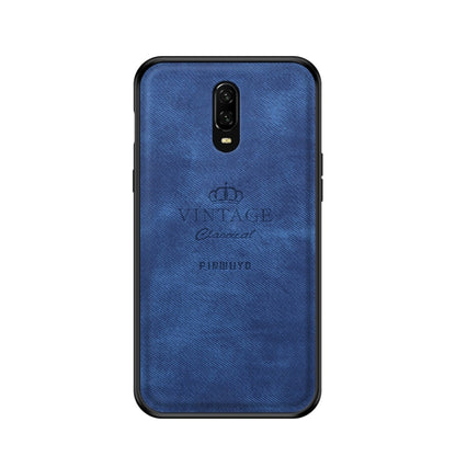 PINWUYO Shockproof Waterproof Full Coverage PC + TPU + Skin Protective Case for One Plus 6T (Blue) - More Brand by PINWUYO | Online Shopping South Africa | PMC Jewellery | Buy Now Pay Later Mobicred