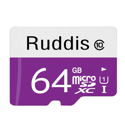 Ruddis 64GB High Speed Class 10 TF/Micro SDXC UHS-1(U1) Memory Card - Micro SD Card by PMC Jewellery | Online Shopping South Africa | PMC Jewellery | Buy Now Pay Later Mobicred