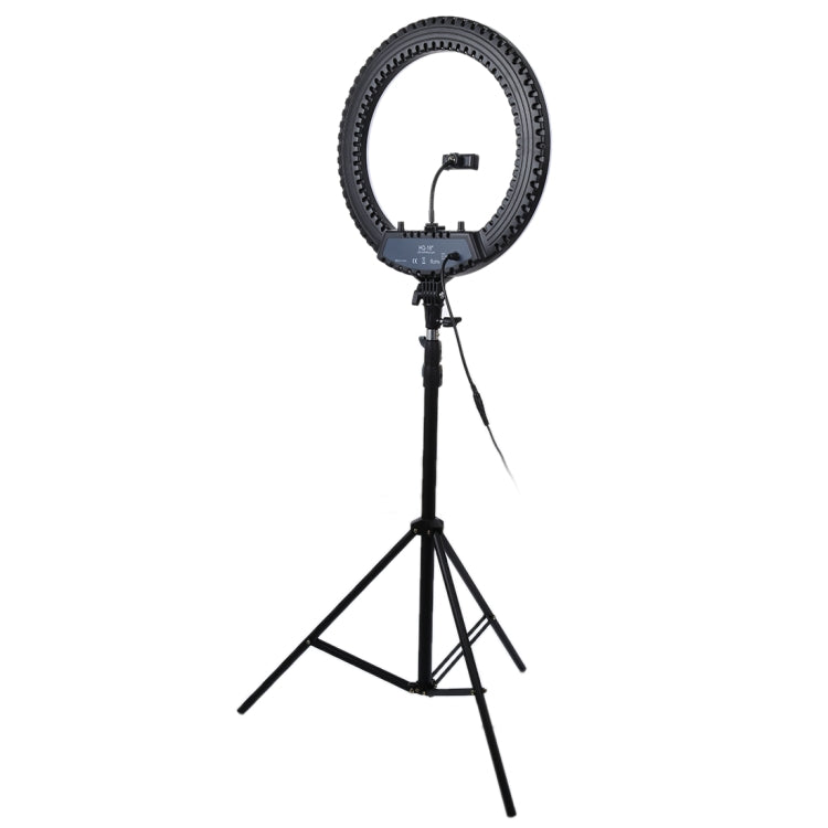 18 inch 55W Two-speed Dimmable Anchor Photography Self-timer LED Ring Fill-in Light with Tripod - Ring Light by PMC Jewellery | Online Shopping South Africa | PMC Jewellery | Buy Now Pay Later Mobicred