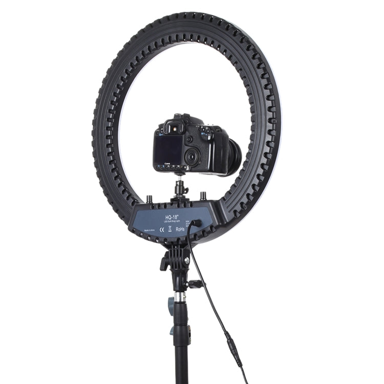 18 inch 55W Two-speed Dimmable Anchor Photography Self-timer LED Ring Fill-in Light with Tripod - Ring Light by PMC Jewellery | Online Shopping South Africa | PMC Jewellery | Buy Now Pay Later Mobicred