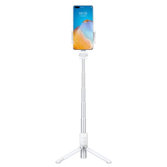 Original Huawei Wireless Bluetooth Tripod Self Timer Selfie Stick (White) - Selfie Sticks by Huawei | Online Shopping South Africa | PMC Jewellery | Buy Now Pay Later Mobicred