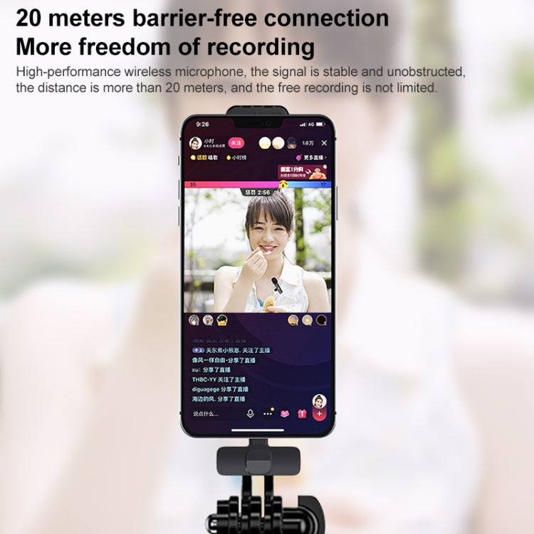 LT07 8 Pin Interface Mini Wireless Lavalier Microphone - free shipping - PMC Jewellery - Order now!