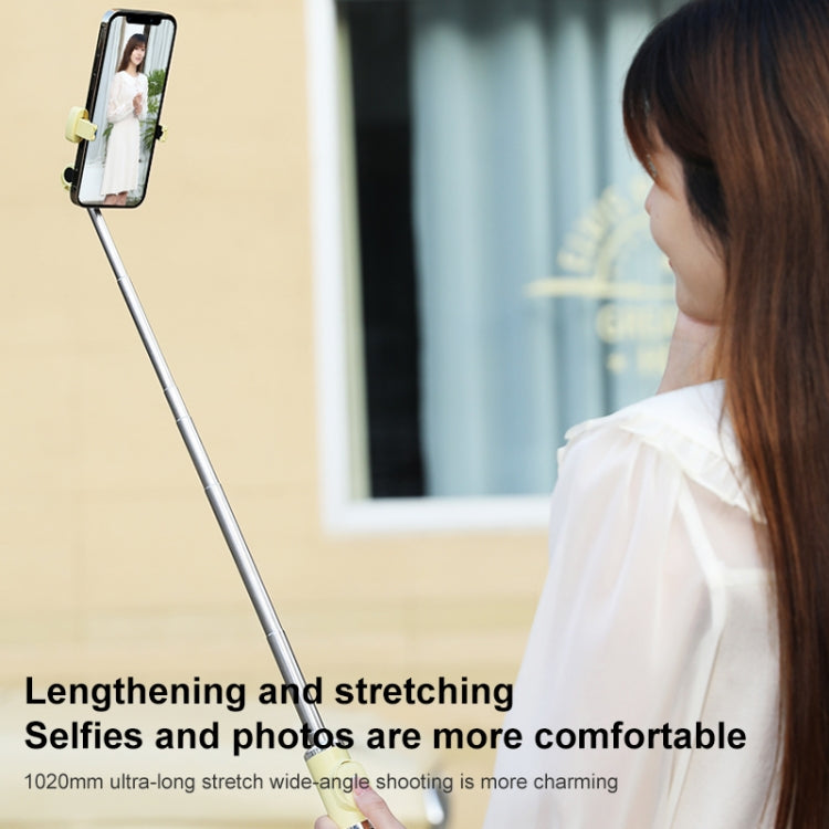Bluetooth Remote Control Tripod Selfie Stick (Green) - Selfie Light by PMC TechLife | Online Shopping South Africa | PMC TechLife | Buy Now Pay Later Mobicred