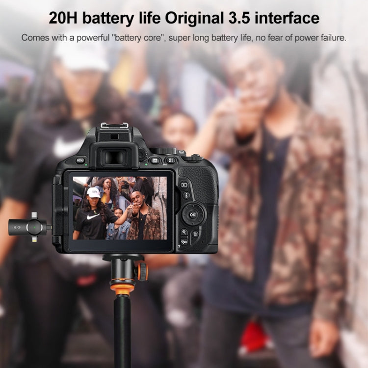 AP031-1 3 in 1 Noise Reduction Lavalier Wireless Microphone - Microphone by PMC TechLife | Online Shopping South Africa | PMC TechLife | Buy Now Pay Later Mobicred