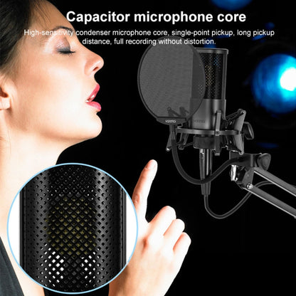 Yanmai X2 Active Noise Reduction Cardioid Pointing Capacitive Recording Microphone Set with Blowout Net & Cantilever Bracket & 1.7m 3.5mm Interface Cable - Microphone by Yanmai | Online Shopping South Africa | PMC Jewellery | Buy Now Pay Later Mobicred