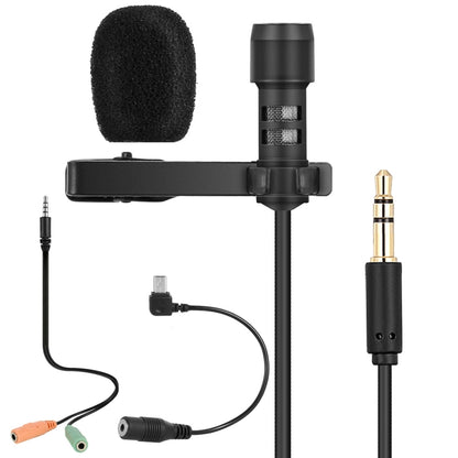 Yanmai R955 Clip-on Lapel Mic Lavalier Omni-directional Double Condenser Microphone, For Live Broadcast, Show, KTV, etc - Microphone by PMC Jewellery | Online Shopping South Africa | PMC Jewellery | Buy Now Pay Later Mobicred