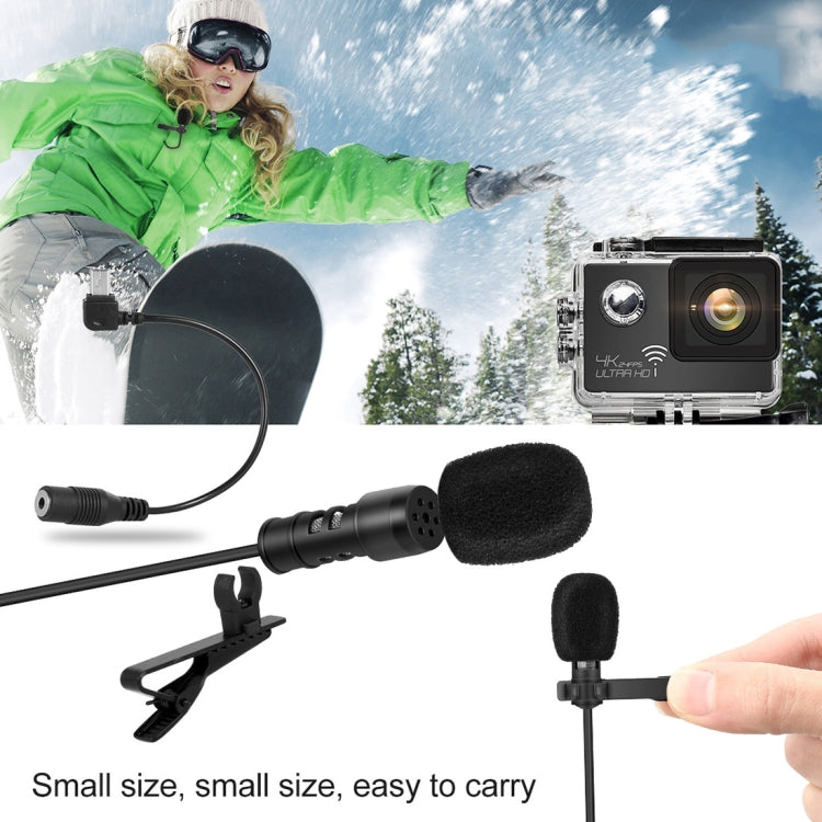 Yanmai R955 Clip-on Lapel Mic Lavalier Omni-directional Double Condenser Microphone, For Live Broadcast, Show, KTV, etc - Microphone by PMC Jewellery | Online Shopping South Africa | PMC Jewellery | Buy Now Pay Later Mobicred