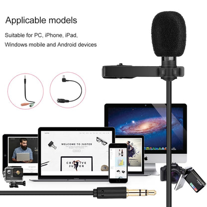 Yanmai R955 Clip-on Lapel Mic Lavalier Omni-directional Double Condenser Microphone, For Live Broadcast, Show, KTV, etc - Microphone by PMC Jewellery | Online Shopping South Africa | PMC Jewellery | Buy Now Pay Later Mobicred