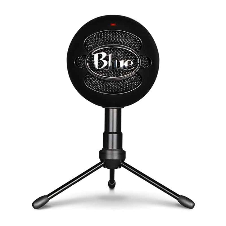 Logitech Blue Snowball-ice USB Condenser Anchor Recording Microphone (Black) - Microphone by Logitech | Online Shopping South Africa | PMC Jewellery | Buy Now Pay Later Mobicred