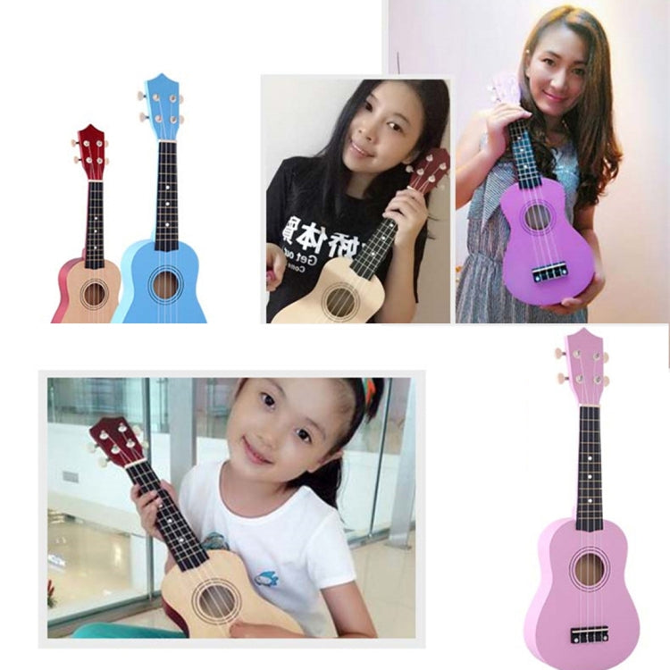 HM100 21 inch Basswood Ukulele Children Musical Enlightenment Instrument(Pink) - Stringed Instruments Accessories by PMC Jewellery | Online Shopping South Africa | PMC Jewellery | Buy Now Pay Later Mobicred