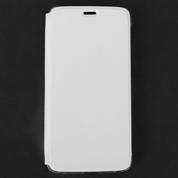 Horizontal Flip Leather Case with Holder for DOOGEE Y200(White) - More Brand by PMC Jewellery | Online Shopping South Africa | PMC Jewellery | Buy Now Pay Later Mobicred