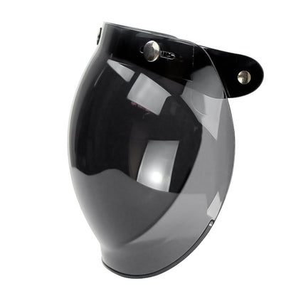 Soman Motorcycle Bubble Visor Open Face Helmet Visor Helmet Windshield Shield with Transparent Frame(Mirror) - Helmets by SOMAN | Online Shopping South Africa | PMC Jewellery | Buy Now Pay Later Mobicred