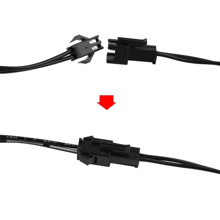 MB-MHL002 Motorcycle Modification Accessories Universal Pasteable Helmet Light Strip(Red) - Ornamental Parts by PMC TechLife | Online Shopping South Africa | PMC TechLife | Buy Now Pay Later Mobicred